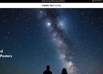 Herinner het moment met een gepersonaliseerde sterrenhemel van Starry Sky Poster