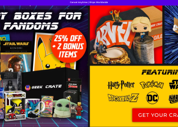 Elke maand een geeky verrassing met Geek Crate