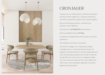 Cronjager – För finsmakaren av manlig stil och kraft