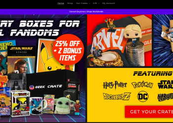 Upptäck Geek Crate – Ett Paradis för Popkulturfans