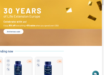 Life Extension Europe: Premium Supplements Backed by Science, Trusted Across the Continent
