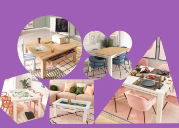 Mesas y mobiliario versátil con funandtables.com