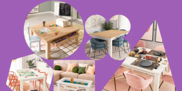 Mesas y mobiliario versátil con funandtables.com