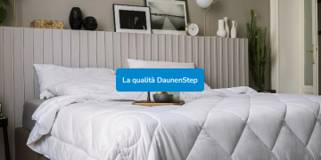 Comfort e qualità del sonno con Daunenstep